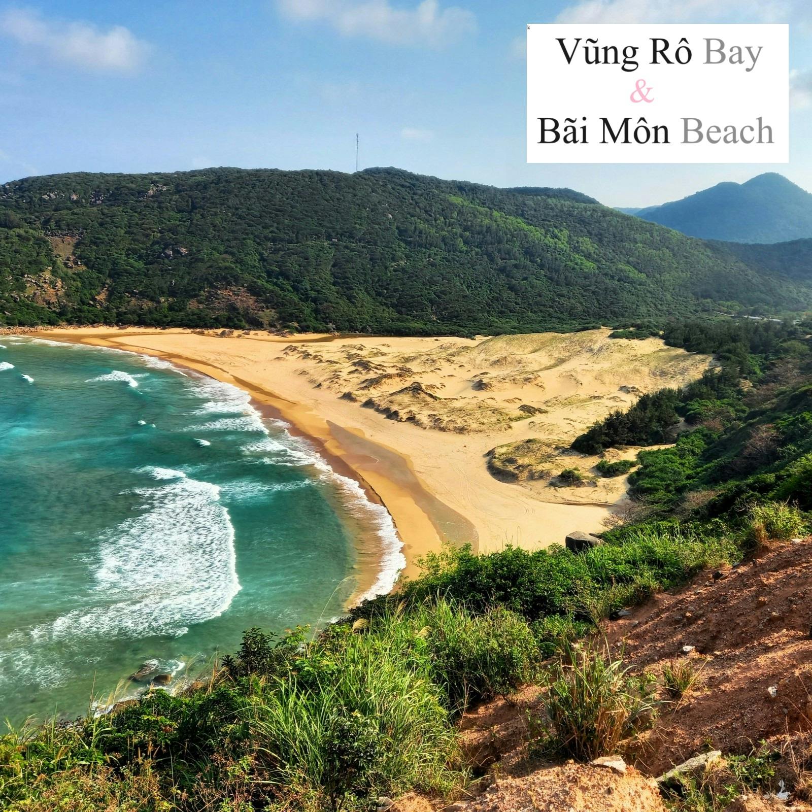 Vung Ro Bay and Bai Mon Beach, Phu Yen, Vietnam