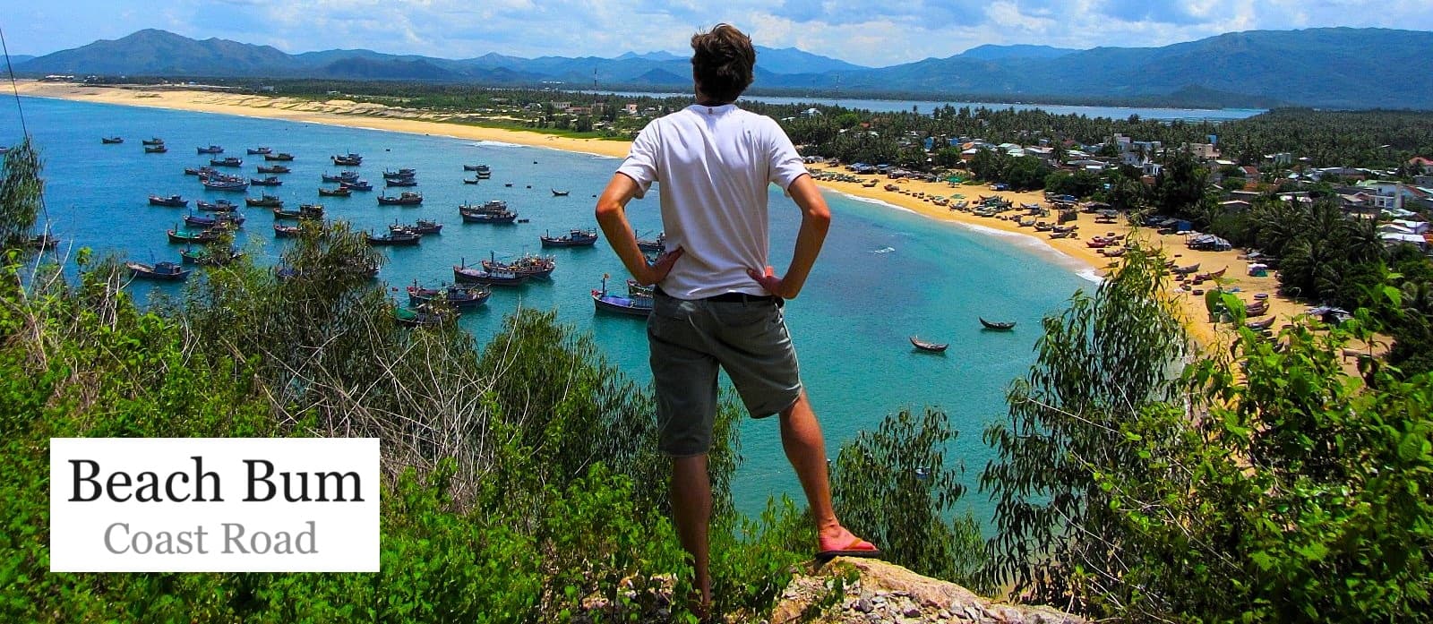 Beach Bum Coast Road, Saigon to Hanoi by Motorbike, Vietnam