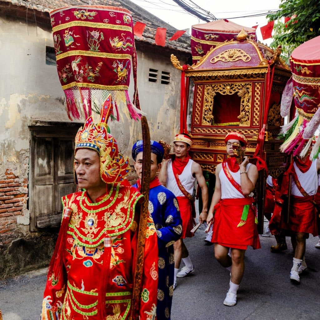 Chèm Temple Festival, Hanoi, Vietnam