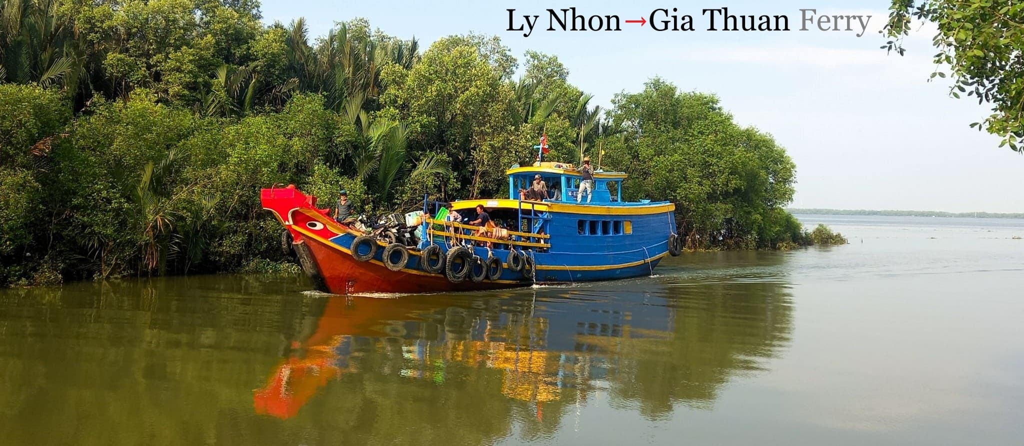 Ly Nhon→Gia Thuan Bike Ferry, Ho Chi Minh City, Vietnam
