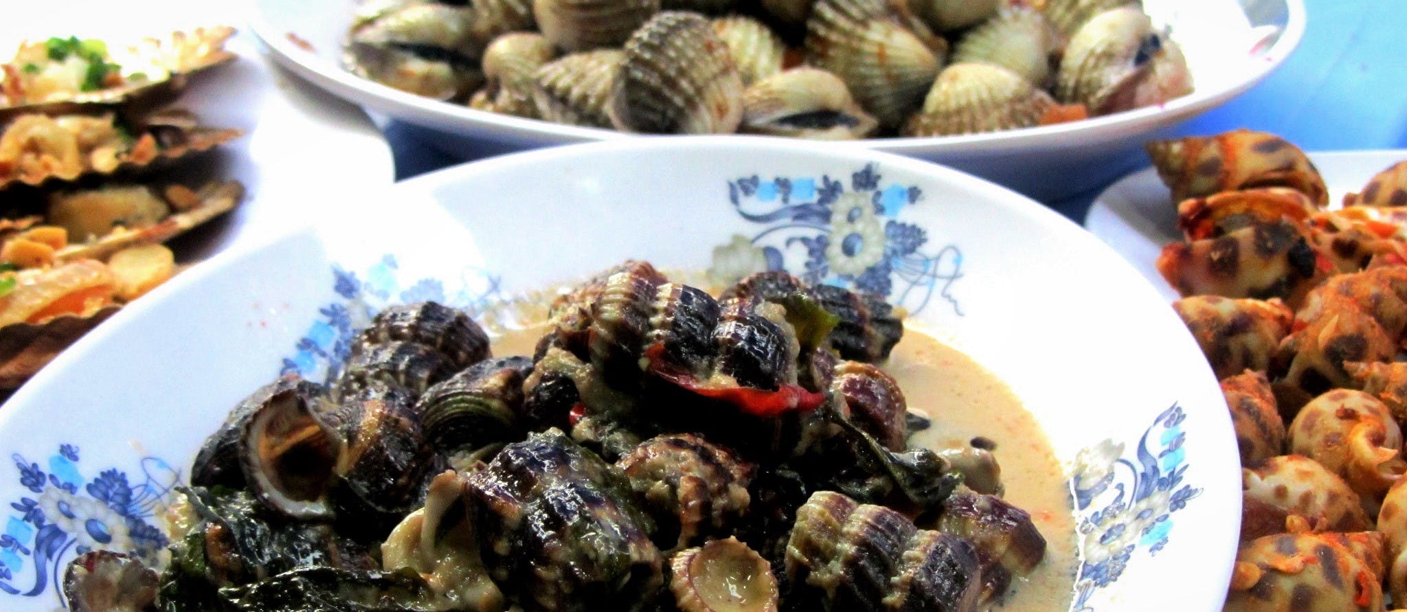 Eating Snails & Shellfish in Vietnam