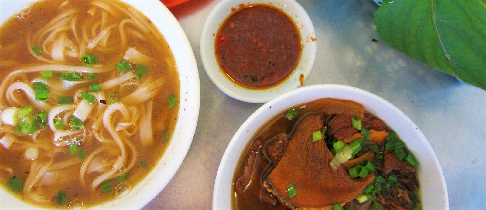 Goat noodle soup in Chinatown, Saigon