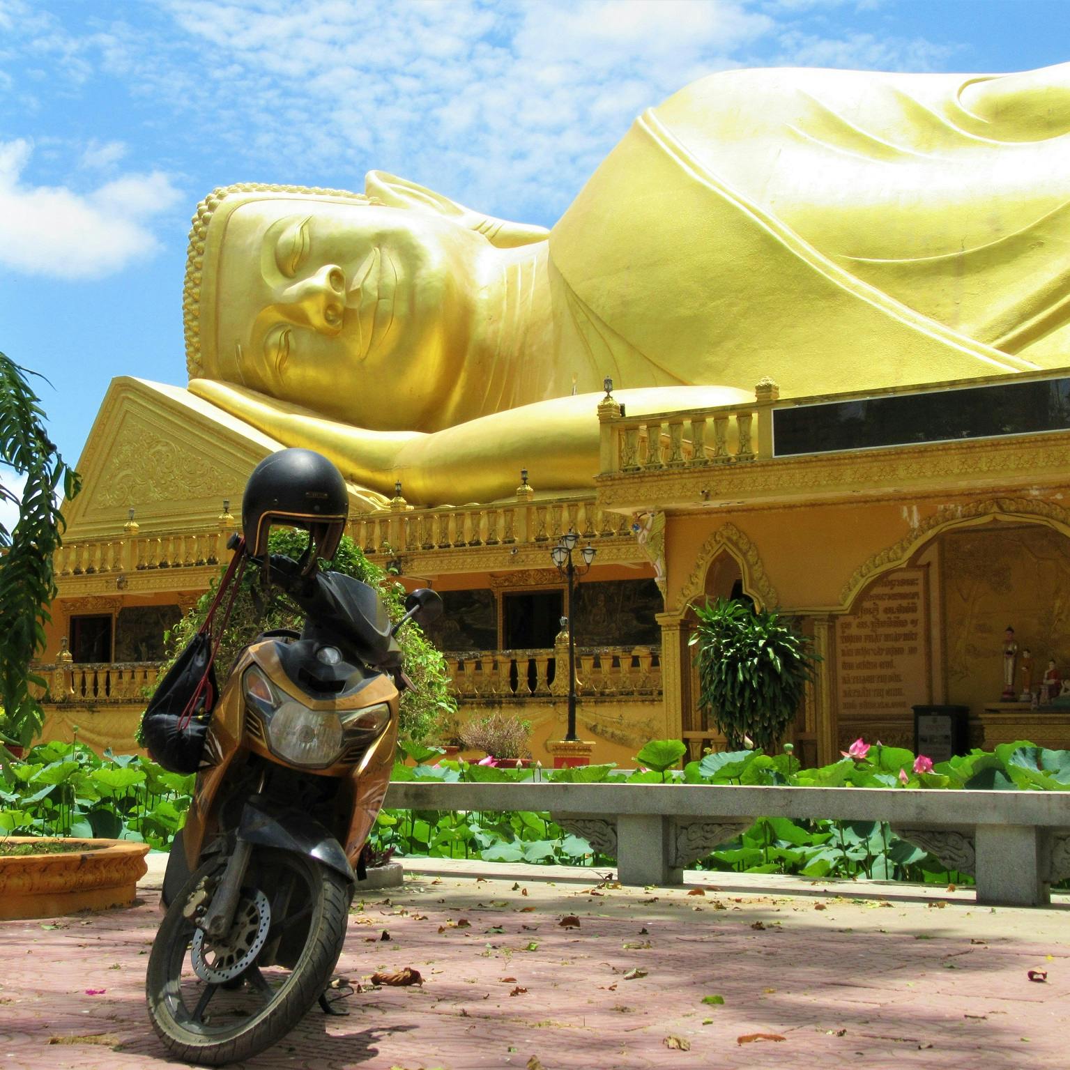 Khmer Temple-Hopping Motorbike Loop, Tra Vinh Province, Mekong Delta, Vietnam