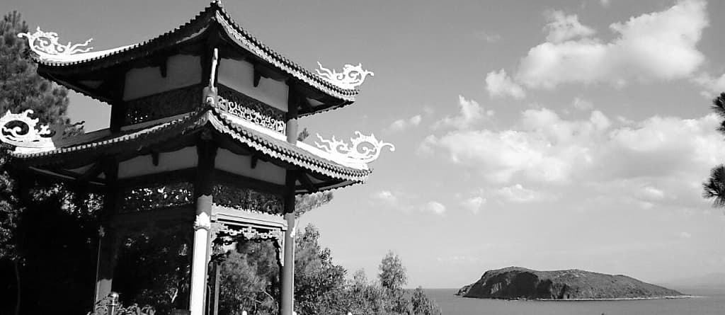 Bell tower at the General Võ Nguyên Giáp's tomb