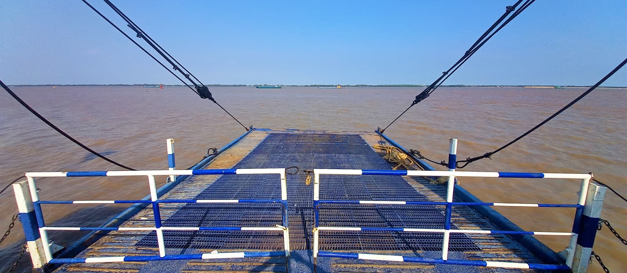 Car Ferry from Cần Giờ (Ho Chi Minh) to Cần Giuộc (Long An)