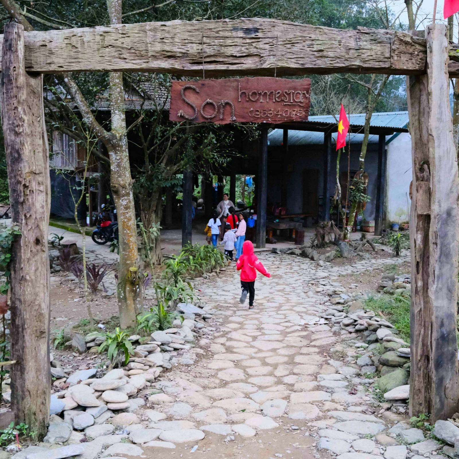 Son Homestay on the Western Ho Chi Minh Road, Quang Binh Province, Vietnam