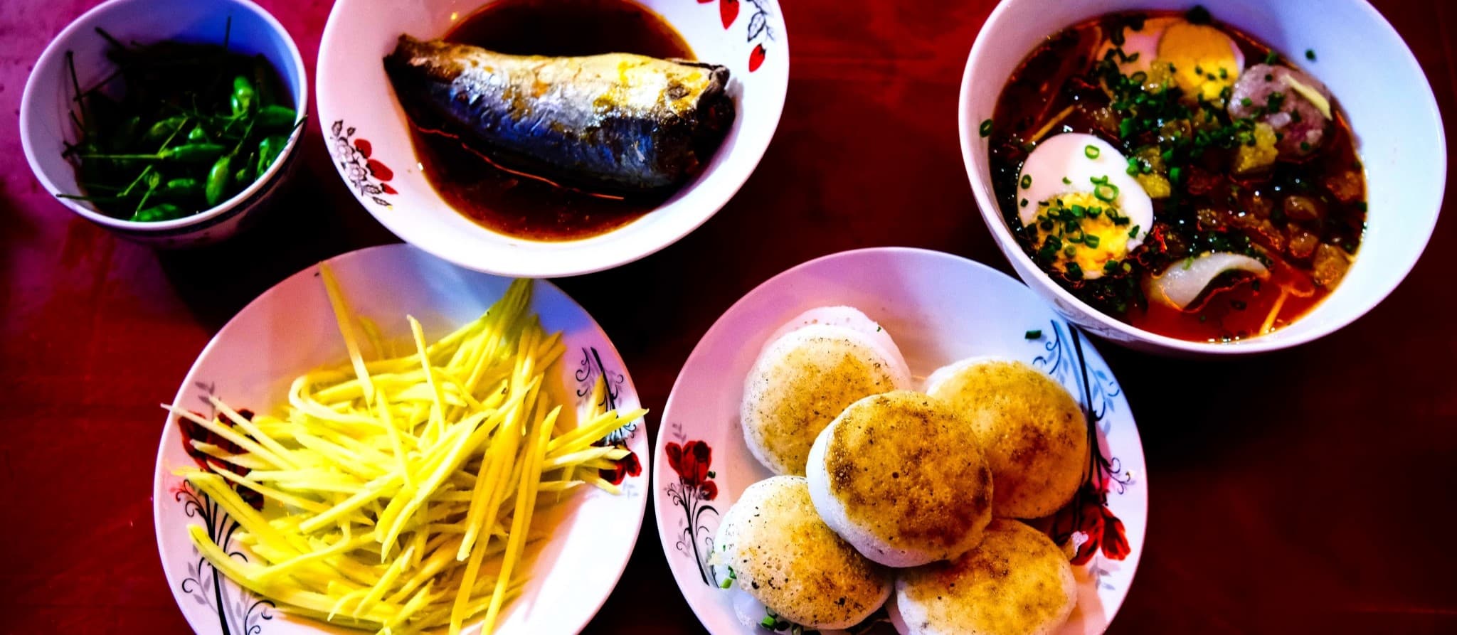 Seafood in Phan Thiet, Vietnam