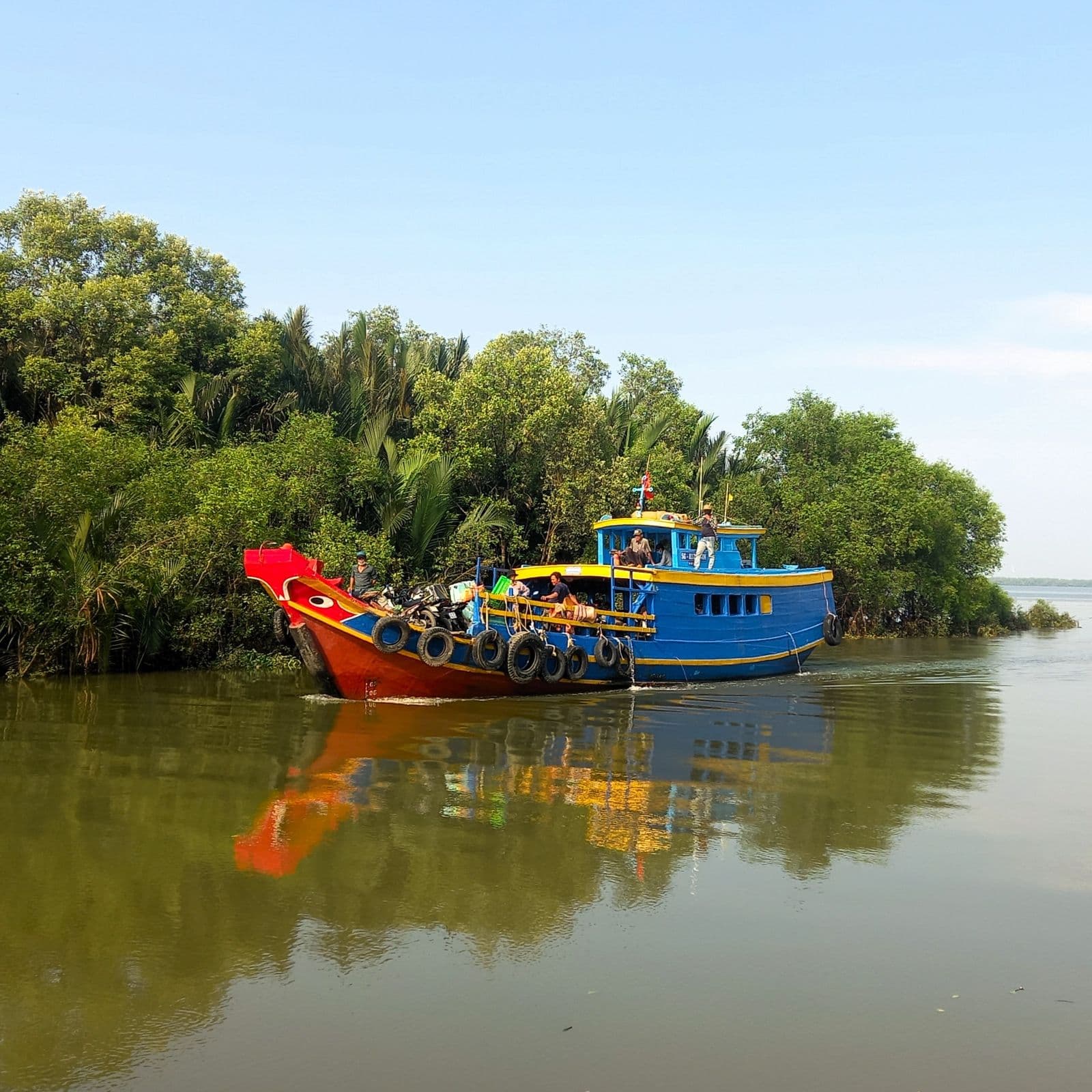 Ly Nhon→Gia Thuan Bike Ferry, Ho Chi Minh City, Vietnam