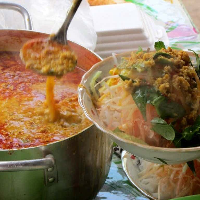 Bún Kèn noodle soup, Phu Quoc Island, Vietnam