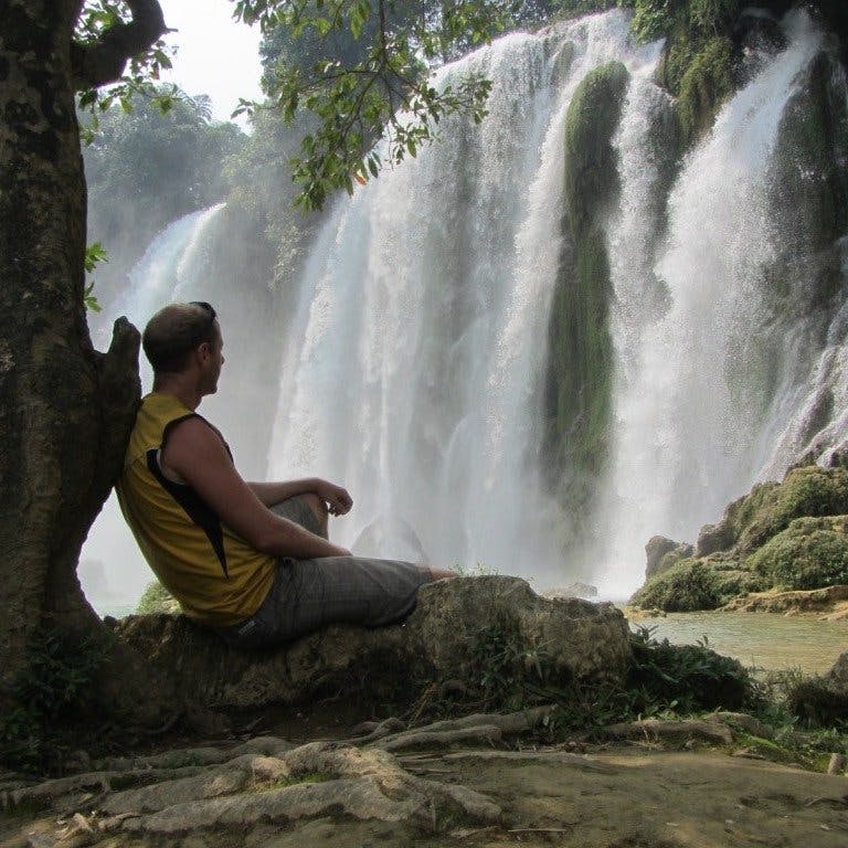 Ban Gioc Waterfall, Cao Bang Province, Vietnam