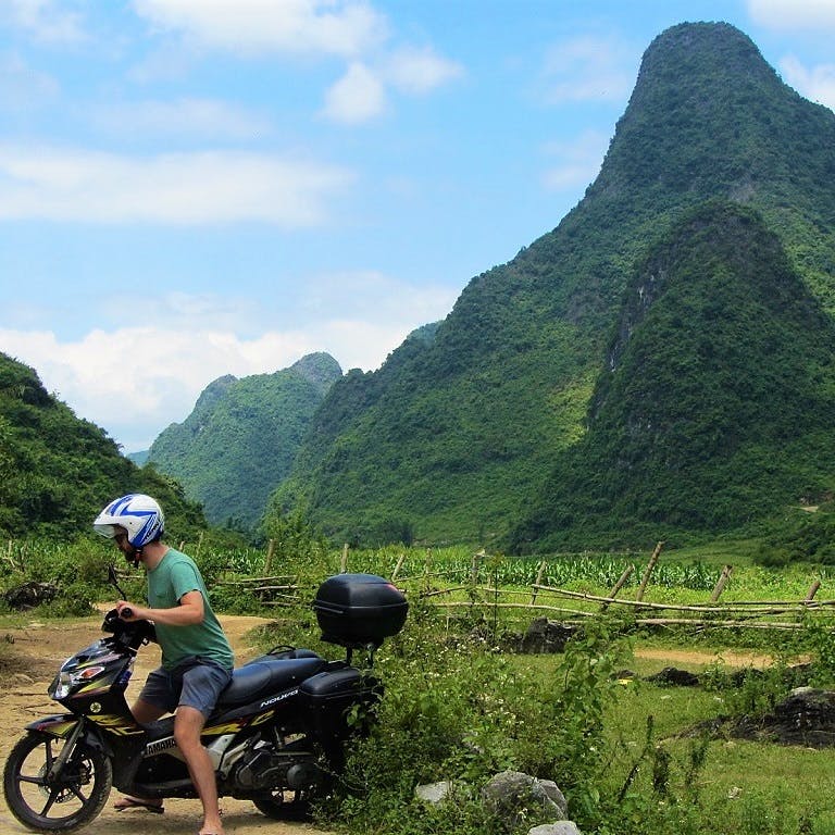 The Northeast Motorbike Loop, Vietnam