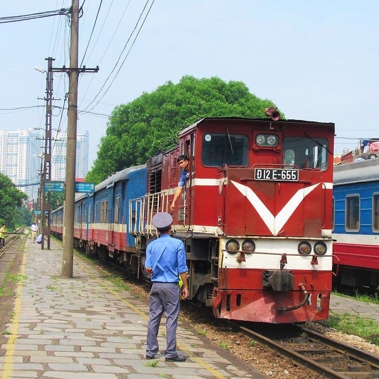 first class train travel vietnam