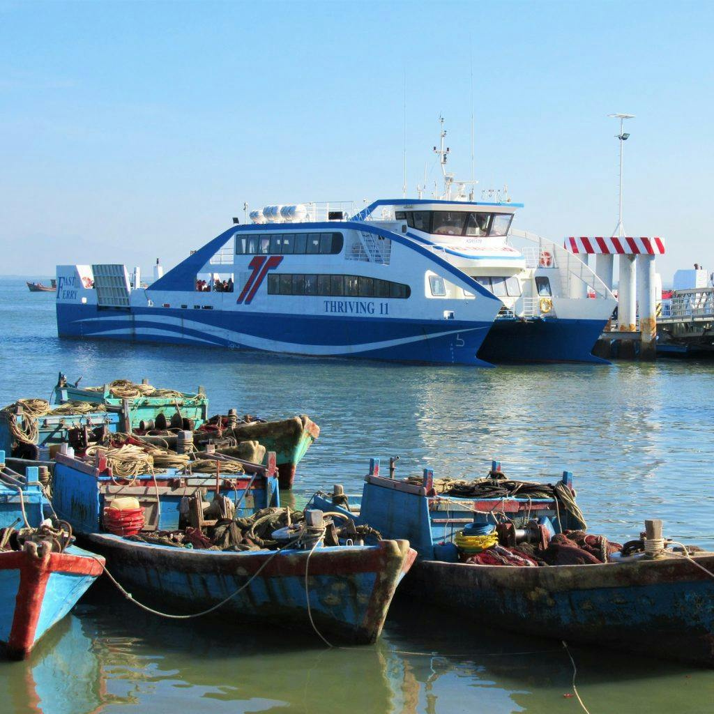 The New Can Gio-Vung Tau Car Ferry